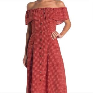 Nordstrom hyfve Off shoulder dress brand new